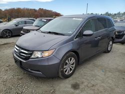 Salvage cars for sale at auction: 2015 Honda Odyssey EX