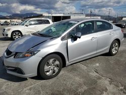 Honda salvage cars for sale: 2013 Honda Civic LX