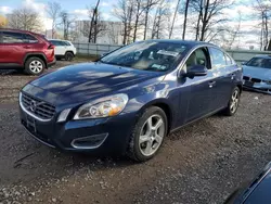 Salvage cars for sale at Central Square, NY auction: 2012 Volvo S60 T5