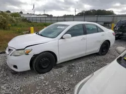 Salvage cars for sale at Montgomery, AL auction: 2010 Toyota Camry Base