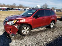 Salvage cars for sale from Copart Hillsborough, NJ: 2015 Subaru Forester 2.5I