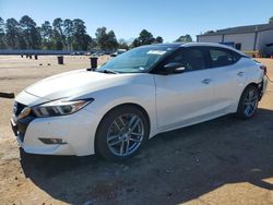 Salvage cars for sale from Copart Longview, TX: 2016 Nissan Maxima 3.5S