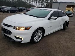 Vehiculos salvage en venta de Copart Harleyville, SC: 2018 Chevrolet Malibu LT