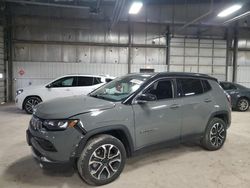 Salvage cars for sale at Des Moines, IA auction: 2022 Jeep Compass Limited