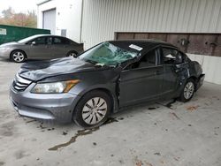 Salvage cars for sale at Gaston, SC auction: 2012 Honda Accord LX