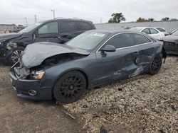 Salvage cars for sale at Franklin, WI auction: 2010 Audi A5 Premium Plus