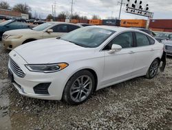 Salvage cars for sale from Copart Columbus, OH: 2019 Ford Fusion SEL