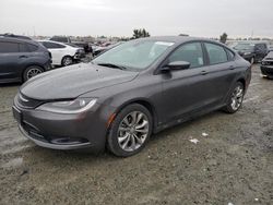 Salvage cars for sale from Copart Antelope, CA: 2015 Chrysler 200 S