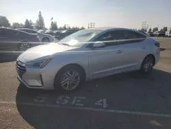 Hyundai Elantra salvage cars for sale: 2019 Hyundai Elantra SEL