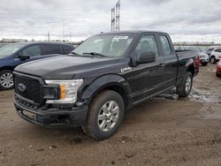 Ford salvage cars for sale: 2018 Ford F150 Super Cab