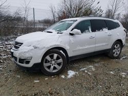 Salvage cars for sale from Copart Cicero, IN: 2016 Chevrolet Traverse LTZ