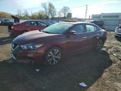 Salvage cars for sale from Copart Chicago Heights, IL: 2018 Nissan Maxima 3.5S