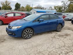 Salvage Cars with No Bids Yet For Sale at auction: 2015 Honda Civic EXL