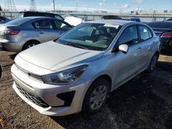 KIA salvage cars for sale: 2022 KIA Rio LX