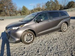 Salvage cars for sale at Madisonville, TN auction: 2022 Toyota Sienna XLE