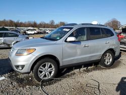 Salvage cars for sale at Hillsborough, NJ auction: 2010 Hyundai Santa FE Limited