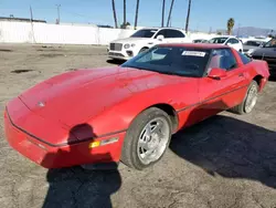 Salvage cars for sale from Copart Van Nuys, CA: 1988 Chevrolet Corvette