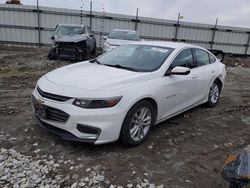 Salvage cars for sale from Copart Cahokia Heights, IL: 2018 Chevrolet Malibu LT