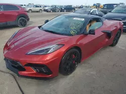 Salvage cars for sale at Arcadia, FL auction: 2022 Chevrolet Corvette Stingray 3LT