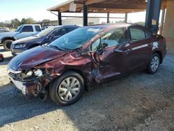 Salvage cars for sale at Tanner, AL auction: 2012 Honda Civic LX