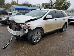 Salvage cars for sale at Wichita, KS auction: 2011 Ford Edge SEL