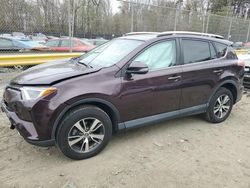 Salvage cars for sale at Waldorf, MD auction: 2016 Toyota Rav4 XLE