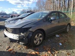 Honda salvage cars for sale: 2013 Honda Civic LX