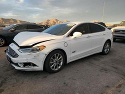 Salvage cars for sale at North Las Vegas, NV auction: 2018 Ford Fusion SE Phev