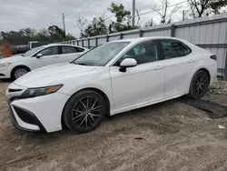 Toyota salvage cars for sale: 2021 Toyota Camry SE