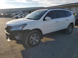 Salvage cars for sale at Louisville, KY auction: 2015 Chevrolet Traverse LT