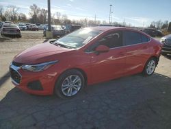 Salvage cars for sale at Fort Wayne, IN auction: 2019 Chevrolet Cruze LT