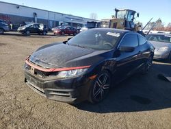 Salvage cars for sale at New Britain, CT auction: 2018 Honda Civic LX