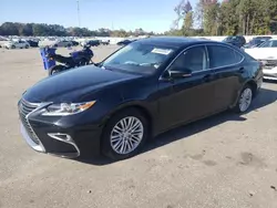 Vehiculos salvage en venta de Copart Dunn, NC: 2016 Lexus ES 350