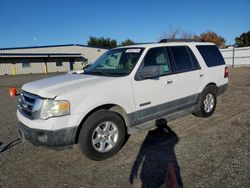 Salvage cars for sale at Sacramento, CA auction: 2007 Ford Expedition XLT