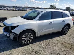 Acura salvage cars for sale: 2016 Acura MDX Technology