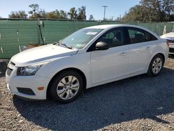 Salvage cars for sale from Copart Riverview, FL: 2013 Chevrolet Cruze LS