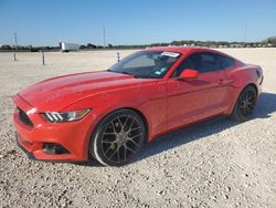 Salvage cars for sale from Copart New Braunfels, TX: 2016 Ford Mustang