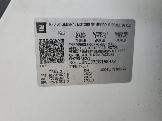 2018 GMC Sierra K1500 SLT