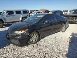 Salvage cars for sale at Taylor, TX auction: 2015 Honda Civic LX