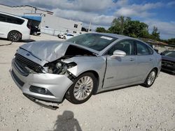 Salvage cars for sale at Opa Locka, FL auction: 2015 Ford Fusion SE Hybrid