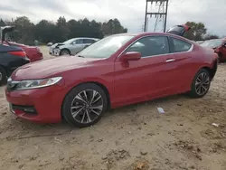 Salvage cars for sale at China Grove, NC auction: 2016 Honda Accord EX