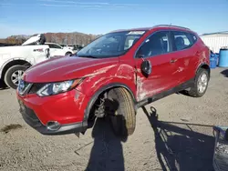 Salvage cars for sale at Assonet, MA auction: 2017 Nissan Rogue Sport S