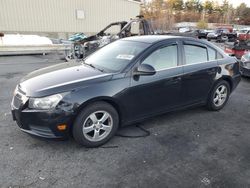 Salvage cars for sale at Exeter, RI auction: 2012 Chevrolet Cruze LT