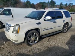 Salvage cars for sale at Mendon, MA auction: 2008 Cadillac Escalade Luxury