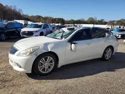 Salvage cars for sale from Copart Mocksville, NC: 2011 Infiniti G37 Base