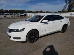 Salvage cars for sale at Dunn, NC auction: 2016 Chevrolet Impala LT