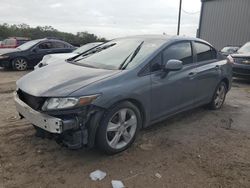 Carros salvage sin ofertas aún a la venta en subasta: 2013 Honda Civic LX