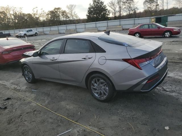 2024 Hyundai Elantra Blue