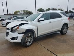 Salvage cars for sale at Oklahoma City, OK auction: 2016 Chevrolet Equinox LTZ