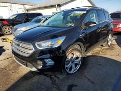 Ford salvage cars for sale: 2019 Ford Escape Titanium